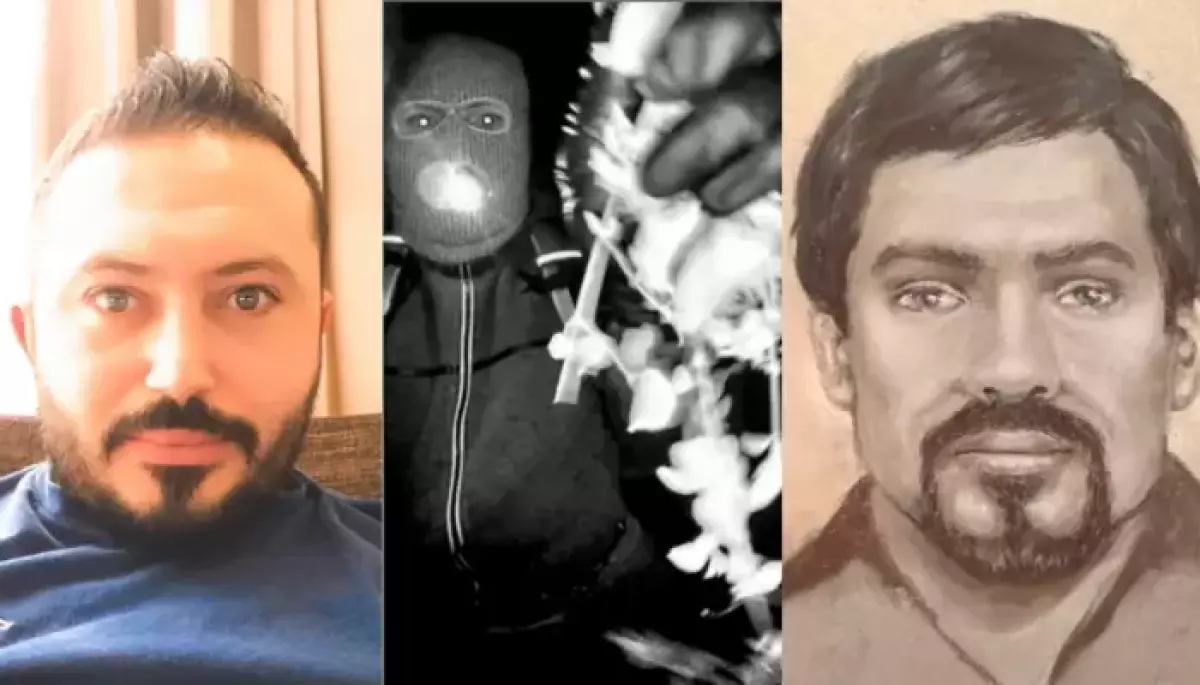 Photo of man with beard in what appears to be surveillance or mugshot-style image